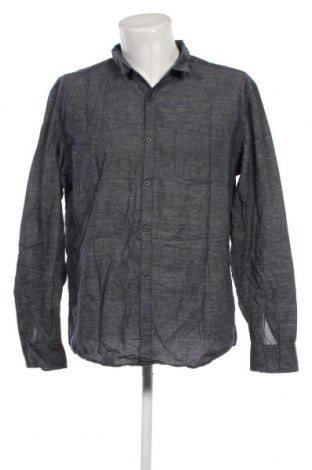 Ανδρικό πουκάμισο Q/S by S.Oliver, Μέγεθος XXL, Χρώμα Γκρί, Τιμή 12,62 €