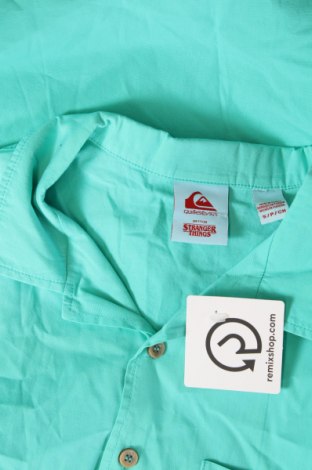 Herrenhemd Quiksilver, Größe S, Farbe Grün, Preis 7,94 €