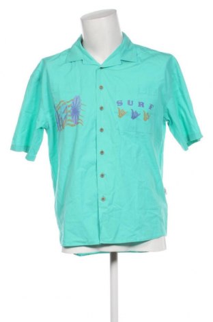 Ανδρικό πουκάμισο Quiksilver, Μέγεθος S, Χρώμα Πράσινο, Τιμή 13,89 €