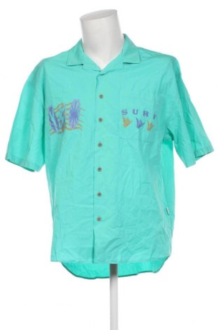 Herrenhemd Quiksilver, Größe L, Farbe Grün, Preis € 39,69