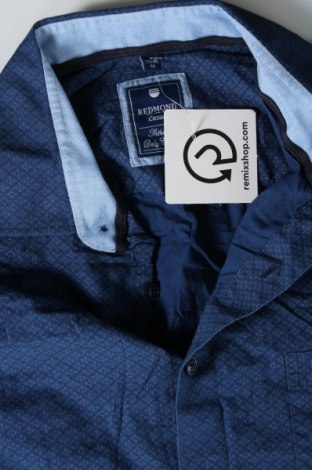Ανδρικό πουκάμισο Redmond, Μέγεθος M, Χρώμα Μπλέ, Τιμή 5,38 €