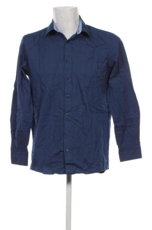 Ανδρικό πουκάμισο Redmond, Μέγεθος M, Χρώμα Μπλέ, Τιμή 9,87 €