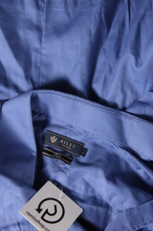 Ανδρικό πουκάμισο Riley, Μέγεθος L, Χρώμα Μπλέ, Τιμή 21,03 €