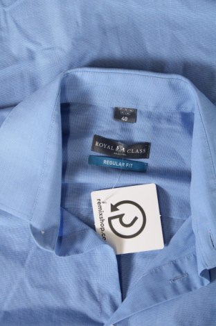 Herrenhemd Royal Class, Größe M, Farbe Blau, Preis 4,04 €