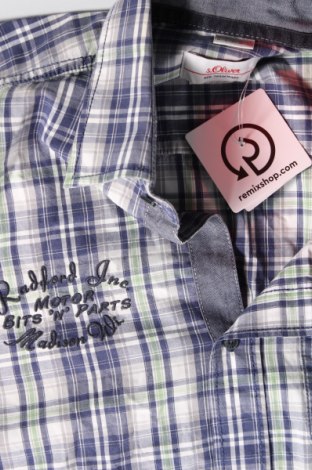 Ανδρικό πουκάμισο S.Oliver, Μέγεθος M, Χρώμα Πολύχρωμο, Τιμή 4,00 €