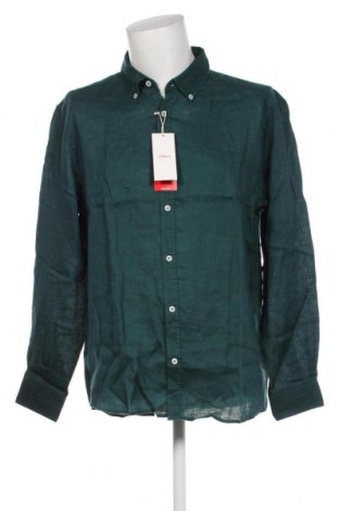 Ανδρικό πουκάμισο S.Oliver, Μέγεθος XL, Χρώμα Πράσινο, Τιμή 23,81 €
