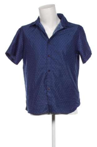 Мъжка риза SHEIN, Размер L, Цвят Син, Цена 17,40 лв.