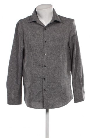 Ανδρικό πουκάμισο SHEIN, Μέγεθος L, Χρώμα Γκρί, Τιμή 8,90 €