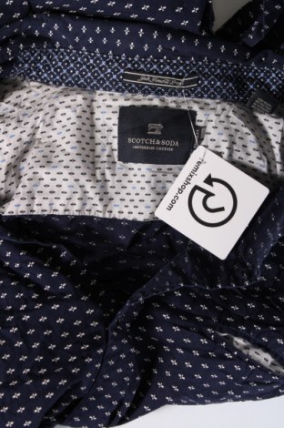 Ανδρικό πουκάμισο Scotch & Soda, Μέγεθος XXL, Χρώμα Μπλέ, Τιμή 25,51 €