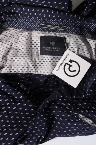 Мъжка риза Scotch & Soda, Размер XXL, Цвят Син, Цена 51,75 лв.