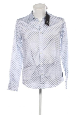Ανδρικό πουκάμισο Scotch & Soda, Μέγεθος M, Χρώμα Μπλέ, Τιμή 21,58 €