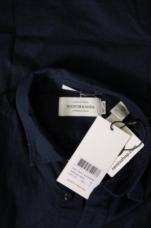 Herrenhemd Scotch & Soda, Größe S, Farbe Blau, Preis € 26,56