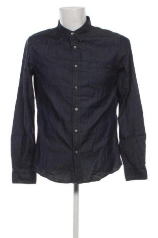 Ανδρικό πουκάμισο Sisley, Μέγεθος L, Χρώμα Μπλέ, Τιμή 34,02 €