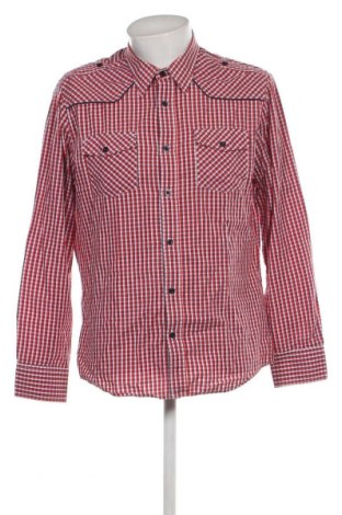 Ανδρικό πουκάμισο Smog, Μέγεθος XL, Χρώμα Κόκκινο, Τιμή 9,00 €