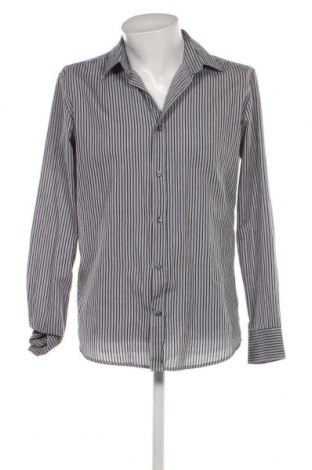 Ανδρικό πουκάμισο Smog, Μέγεθος L, Χρώμα Γκρί, Τιμή 15,36 €
