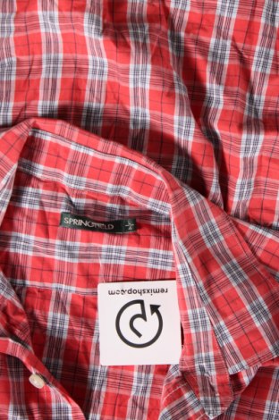 Pánska košeľa  Springfield, Veľkosť L, Farba Červená, Cena  6,56 €