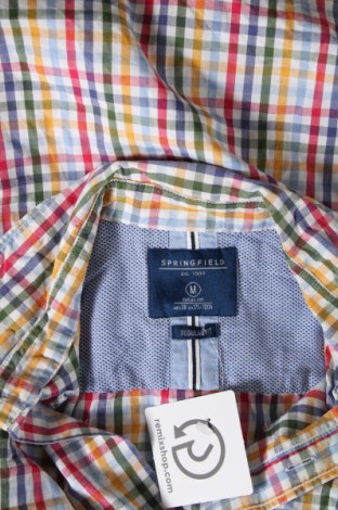 Ανδρικό πουκάμισο Springfield, Μέγεθος M, Χρώμα Πολύχρωμο, Τιμή 21,03 €