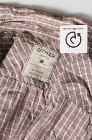 Мъжка риза Styler Fashion, Размер XL, Цвят Многоцветен, Цена 12,75 лв.