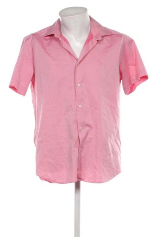 Мъжка риза Teodor, Размер L, Цвят Розов, Цена 46,47 лв.
