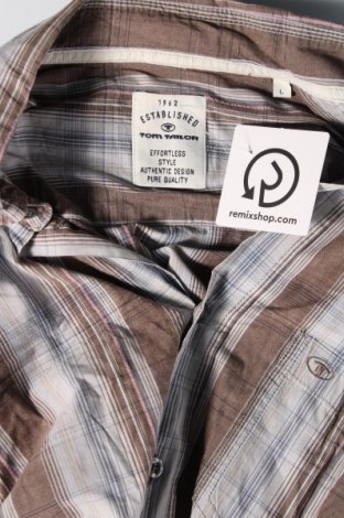 Ανδρικό πουκάμισο Tom Tailor, Μέγεθος L, Χρώμα Πολύχρωμο, Τιμή 3,36 €