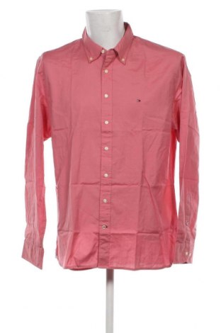 Herrenhemd Tommy Hilfiger, Größe XXL, Farbe Rosa, Preis 48,13 €