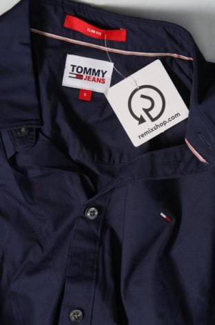 Herrenhemd Tommy Jeans, Größe S, Farbe Blau, Preis 26,56 €