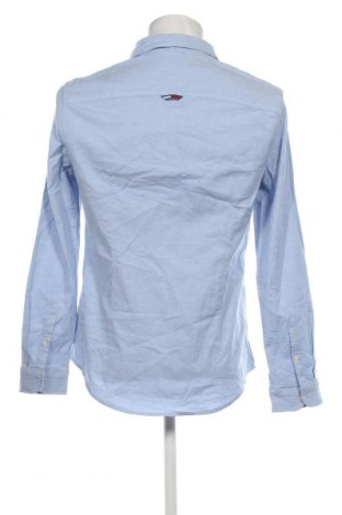 Мъжка риза Tommy Jeans, Размер L, Цвят Син, Цена 75,00 лв.