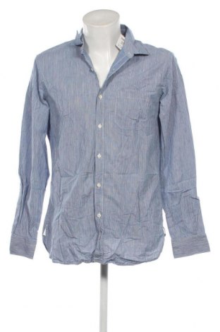 Ανδρικό πουκάμισο Trenery, Μέγεθος M, Χρώμα Μπλέ, Τιμή 4,21 €