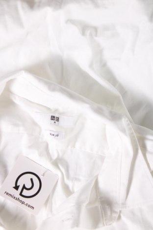 Ανδρικό πουκάμισο Uniqlo, Μέγεθος M, Χρώμα Λευκό, Τιμή 10,19 €