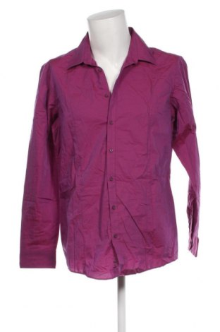 Ανδρικό πουκάμισο Venti, Μέγεθος XL, Χρώμα Βιολετί, Τιμή 10,76 €