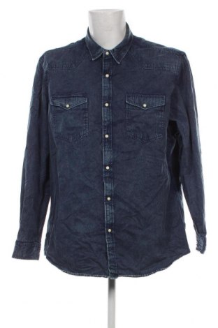 Ανδρικό πουκάμισο WE, Μέγεθος XXL, Χρώμα Μπλέ, Τιμή 17,94 €