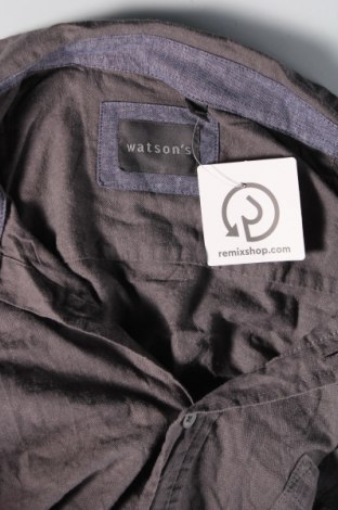 Pánska košeľa  Watson's, Veľkosť XXL, Farba Sivá, Cena  4,24 €
