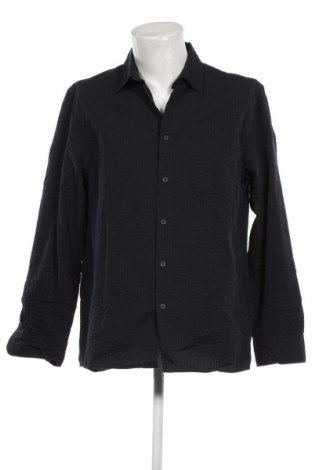 Мъжка риза Zara, Размер L, Цвят Син, Цена 19,38 лв.