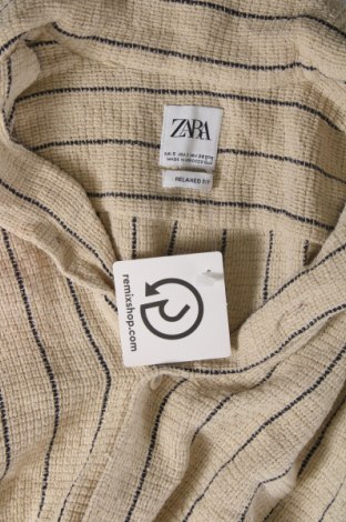 Herrenhemd Zara, Größe S, Farbe Beige, Preis € 18,79