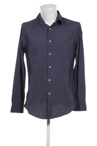 Мъжка риза Zara, Размер L, Цвят Син, Цена 20,40 лв.