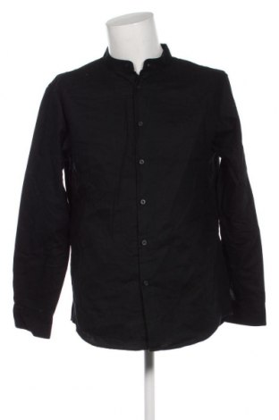Мъжка риза Zara, Размер XL, Цвят Черен, Цена 34,00 лв.