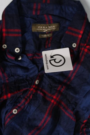 Herrenhemd Zara Man, Größe S, Farbe Blau, Preis € 4,73