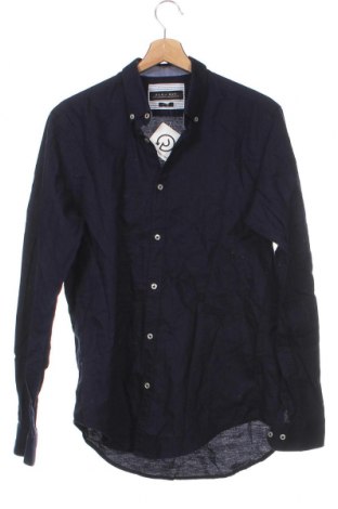 Ανδρικό πουκάμισο Zara Man, Μέγεθος M, Χρώμα Μπλέ, Τιμή 9,46 €