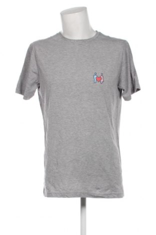 Herren T-Shirt, Größe L, Farbe Grau, Preis 6,49 €