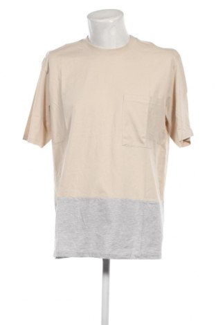 Ανδρικό t-shirt ! Solid, Μέγεθος XL, Χρώμα  Μπέζ, Τιμή 15,98 €