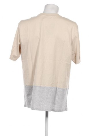 Męski T-shirt ! Solid, Rozmiar XL, Kolor Beżowy, Cena 82,63 zł