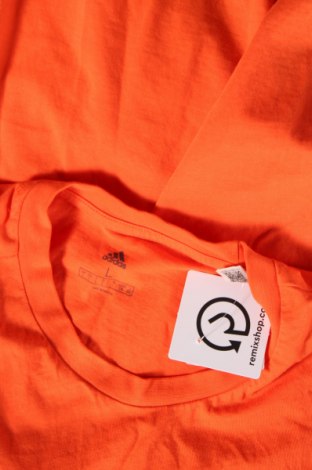 Мъжка тениска Adidas, Размер L, Цвят Оранжев, Цена 27,00 лв.