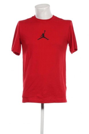 Herren T-Shirt Air Jordan Nike, Größe S, Farbe Rot, Preis 22,27 €