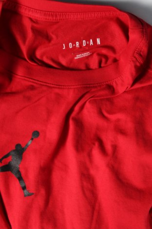Мъжка тениска Air Jordan Nike, Размер L, Цвят Червен, Цена 72,00 лв.