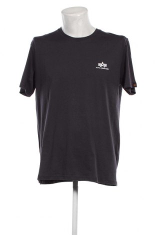 Мъжка тениска Alpha Industries, Размер XL, Цвят Сив, Цена 56,00 лв.