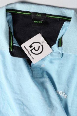 Herren T-Shirt BOSS, Größe M, Farbe Blau, Preis 58,76 €