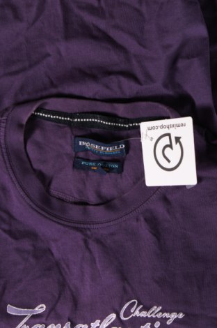 Herren T-Shirt Basefield, Größe S, Farbe Lila, Preis € 5,01