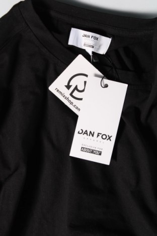 Męski T-shirt Dan Fox X About You, Rozmiar L, Kolor Czarny, Cena 82,63 zł