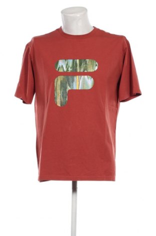 Herren T-Shirt FILA, Größe M, Farbe Rot, Preis 31,96 €