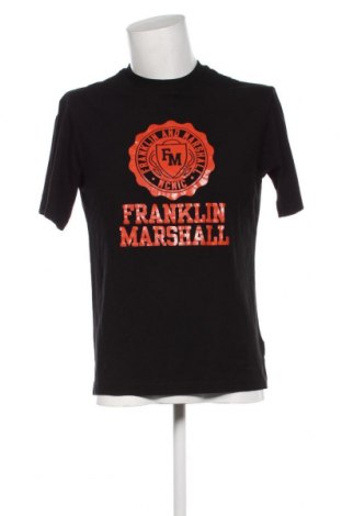 Męski T-shirt Franklin & Marshall, Rozmiar L, Kolor Czarny, Cena 149,27 zł